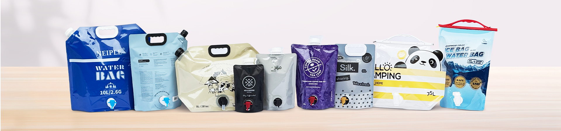 Huadi Custom 1L-10L Super Pouch Bag for Outdoor Use