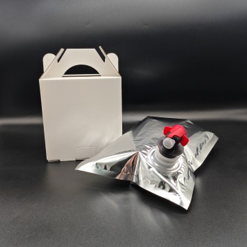 Huadi 1L-200L Custom Oil Transparent Bag-in-Box with Cap