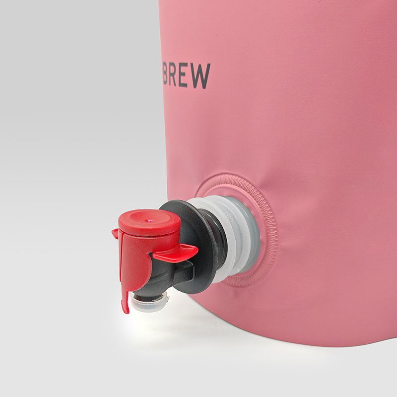 Huadi customized 4L, 5L bag in box super pouch for coffee, juice, olive oil with v top (2).jpg