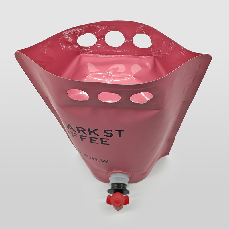 Huadi customized 4L, 5L bag in box super pouch for coffee, juice, olive oil with v top (3).jpg