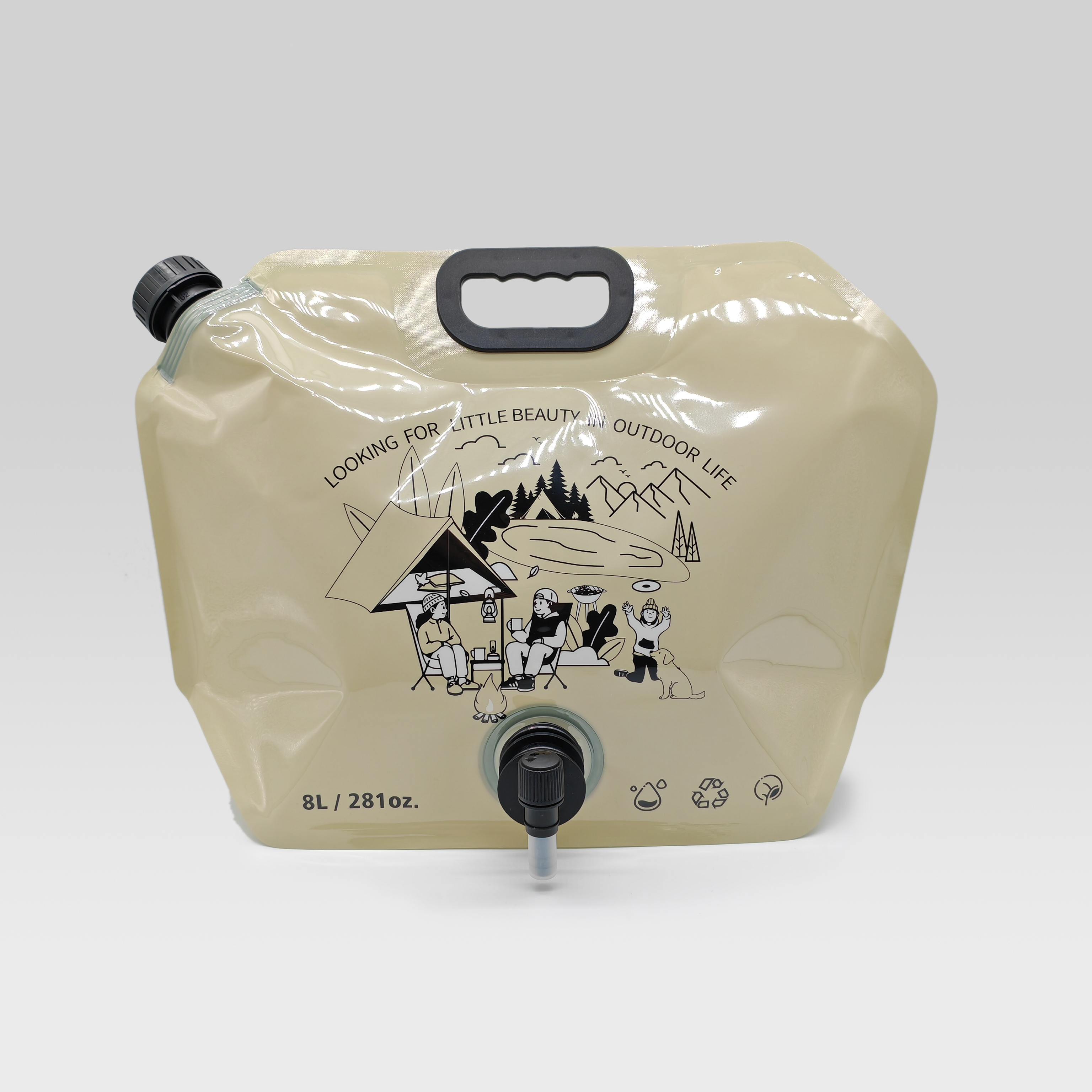 Huadi 8L Custom Bag-in-Box Super Pouc...